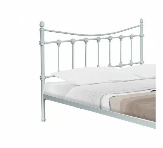 Κρεβάτι Beowulf λευκό μεταλλικό 150x200x102εκ Υλικό: METAL 285-000011 Κρεβάτι Beowulf λευκό μεταλλικό 150x200x102εκ Υλικό: METAL 285-000011