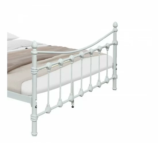 Κρεβάτι Beowulf λευκό μεταλλικό 150x200x102εκ Υλικό: METAL 285-000011 Κρεβάτι Beowulf λευκό μεταλλικό 150x200x102εκ Υλικό: METAL 285-000011