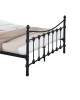 Κρεβάτι Beowulf μαύρο μεταλλικό 150x200x102εκ Υλικό: METAL 285-000018 Κρεβάτι Beowulf μαύρο μεταλλικό 150x200x102εκ Υλικό: METAL 285-000018