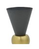 Βάζο Decorasie Inart μαύρο-χρυσό μέταλλο Φ28x65εκ Υλικό: IRON 287-000003 Βάζο Decorasie Inart μαύρο-χρυσό μέταλλο Φ28x65εκ Υλικό: IRON 287-000003