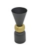 Βάζο Decorasie Inart μαύρο-χρυσό μέταλλο Φ28x65εκ Υλικό: IRON 287-000003 Βάζο Decorasie Inart μαύρο-χρυσό μέταλλο Φ28x65εκ Υλικό: IRON 287-000003