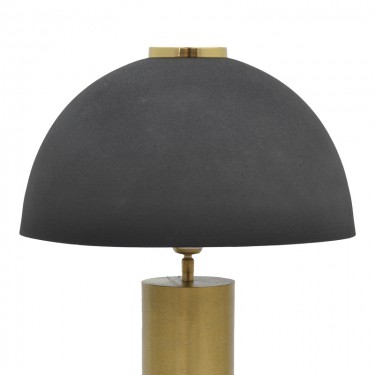 Φωτιστικό δαπέδου Cableler Inart Ε27 μαύρο μέταλλο Φ46x114εκ Υλικό: IRON 287-000004