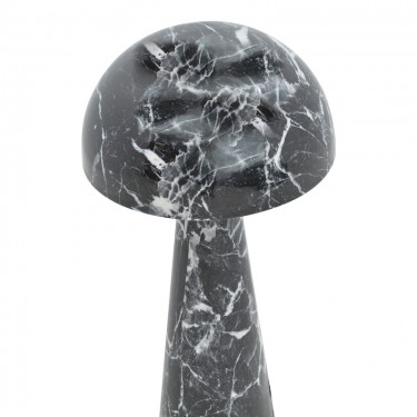 Φωτιστικό δαπέδου Flozer Inart Ε27 μαυρο μαρμάρου μέταλλο Φ36.5x79εκ Υλικό: IRON 287-000011