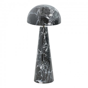 Φωτιστικό δαπέδου Flozer Inart Ε27 μαυρο μαρμάρου μέταλλο Φ36.5x79εκ Υλικό: IRON 287-000011
