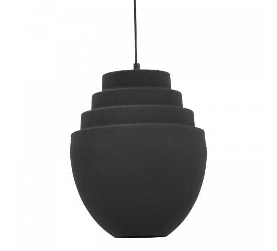 Φωτιστικό οροφής Kelsy Inart E27 μαύρο μέταλλο Φ30x122εκ Υλικό: IRON 287-000012 Φωτιστικό οροφής Kelsy Inart E27 μαύρο μέταλλο Φ30x122εκ Υλικό: IRON 287-000012