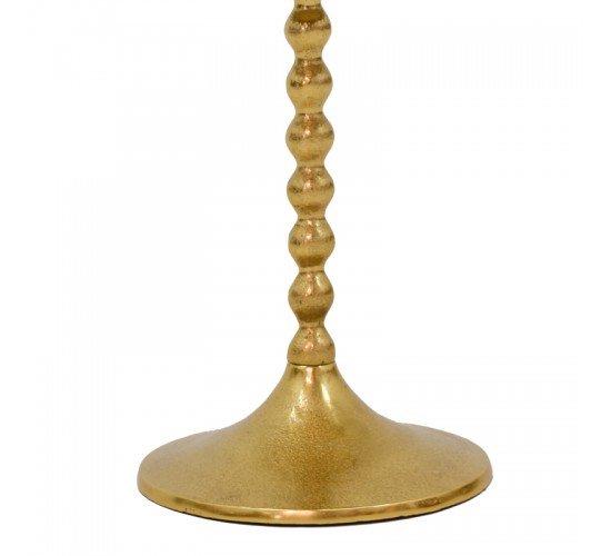 Βοηθητικό τραπέζι Fropio Inart χρυσό μέταλλο Φ40x44εκ Υλικό: IRON 287-000019
