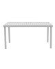 Τραπέζι Kliton αλουμινίου λευκό 150x80x74εκ Υλικό: ALUMINIUM -Alu tube 50*7mm 50*50mm 288-000008 Τραπέζι Kliton αλουμινίου λευκό 150x80x74εκ Υλικό: ALUMINIUM -Alu tube 50*7mm 50*50mm 288-000008