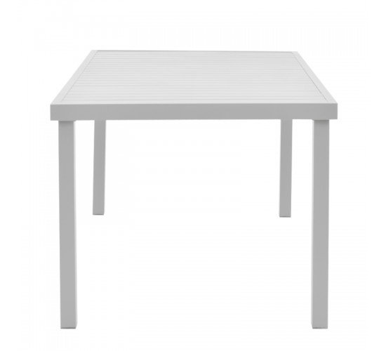 Τραπέζι Kliton αλουμινίου λευκό 150x80x74εκ Υλικό: ALUMINIUM -Alu tube 50*7mm 50*50mm 288-000008 Τραπέζι Kliton αλουμινίου λευκό 150x80x74εκ Υλικό: ALUMINIUM -Alu tube 50*7mm 50*50mm 288-000008