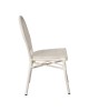 Καρέκλα Nacia στοιβαζόμενη αλουμίνιο-textilene λευκό 45x59x85εκ Υλικό: ALUMINUM-TEXTILENE 289-000023