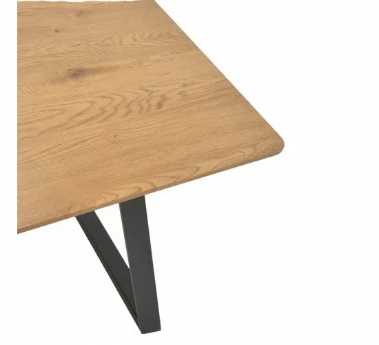 Τραπέζι Winor φυσικό mdf-πόδι μαύρο μεταλλικό 140x80x75εκ Υλικό: MDF-METAL 292-000068 Τραπέζι Winor φυσικό mdf-πόδι μαύρο μεταλλικό 140x80x75εκ Υλικό: MDF-METAL 292-000068