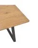 Τραπέζι Winor φυσικό mdf-πόδι μαύρο μεταλλικό 140x80x75εκ Υλικό: MDF-METAL 292-000068 Τραπέζι Winor φυσικό mdf-πόδι μαύρο μεταλλικό 140x80x75εκ Υλικό: MDF-METAL 292-000068