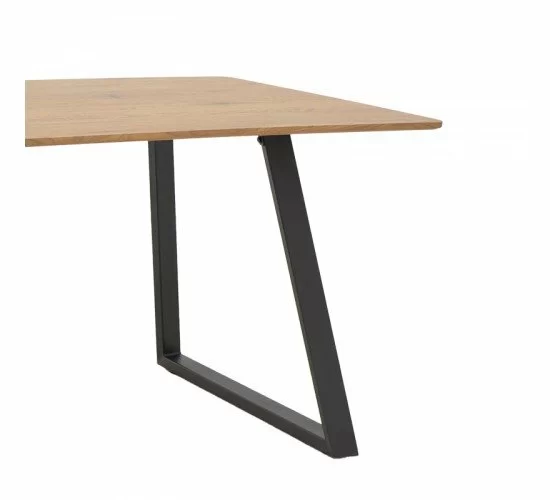 Τραπέζι Winor φυσικό mdf-πόδι μαύρο μεταλλικό 140x80x75εκ Υλικό: MDF-METAL 292-000068 Τραπέζι Winor φυσικό mdf-πόδι μαύρο μεταλλικό 140x80x75εκ Υλικό: MDF-METAL 292-000068