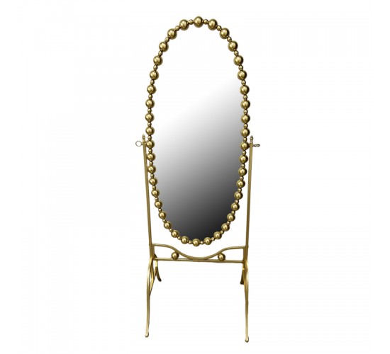 Καθρέπτης Present Inart χρυσό μέταλλο 62.5x49x170εκ Υλικό: METAL 295-000009 Καθρέπτης Present Inart χρυσό μέταλλο 62.5x49x170εκ Υλικό: METAL 295-000009