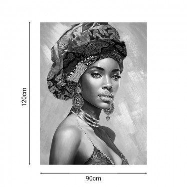 Πίνακας σε καμβά Facy 3D Inart 90x3x120εκ Υλικό: FIR WOOD - CANVAS 296-000007