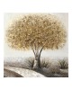 Πίνακας σε καμβά Forestree I 3D Inart 100x3x100εκ Υλικό: FIR WOOD - CANVAS 296-000013