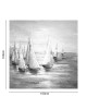 Πίνακας σε καμβά Sailer I Inart 100x3x100εκ Υλικό: FIR WOOD - CANVAS 296-000026