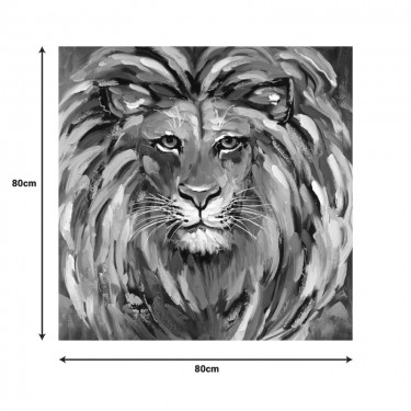 Πίνακας σε καμβά Martin Inart 80x3x80εκ Υλικό: FIR WOOD - CANVAS 296-000033