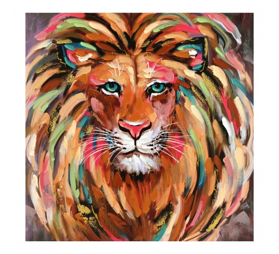 Πίνακας σε καμβά Martin Inart 80x3x80εκ Υλικό: FIR WOOD - CANVAS 296-000033