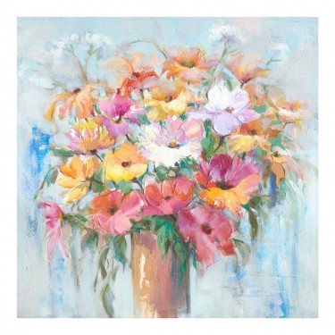 Πίνακας σε καμβά Spino II Inart 80x3x80εκ Υλικό: FIR WOOD - CANVAS 296-000035