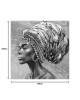 Πίνακας σε καμβά Africana I 3D Inart 100x3x100εκ Υλικό: FIR WOOD - CANVAS 296-000048