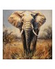 Πίνακας σε καμβά Elepho Inart 100x3x100εκ Υλικό: FIR WOOD - CANVAS 296-000049