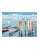 Πίνακας σε καμβά Port I Inart 100x3x70εκ Υλικό: FIR WOOD - CANVAS 296-000052