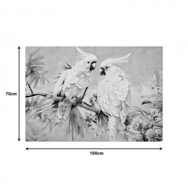 Πίνακας σε καμβά Parote Inart 100x3x70εκ Υλικό: FIR WOOD - CANVAS 296-000053