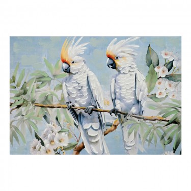 Πίνακας σε καμβά Parote Ι Inart 100x3x70εκ Υλικό: FIR WOOD - CANVAS 296-000054