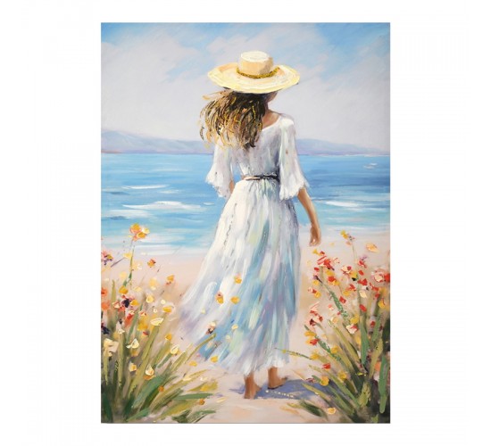 Πίνακας σε καμβά Avra Inart 60x3x90εκ Υλικό: FIR WOOD - CANVAS 296-000055