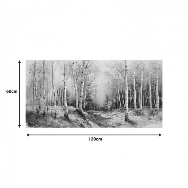 Πίνακας σε καμβά Fortree Inart 120x3x60εκ Υλικό: FIR WOOD - CANVAS 296-000059