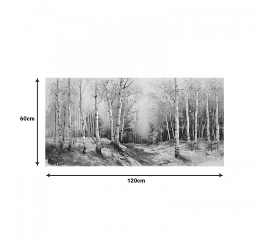 Πίνακας σε καμβά Fortree Inart 120x3x60εκ Υλικό: FIR WOOD - CANVAS 296-000059