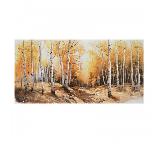 Πίνακας σε καμβά Fortree Inart 120x3x60εκ Υλικό: FIR WOOD - CANVAS 296-000059