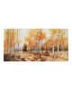 Πίνακας σε καμβά Fortree Ι Inart 120x3x60εκ Υλικό: FIR WOOD - CANVAS 296-000060