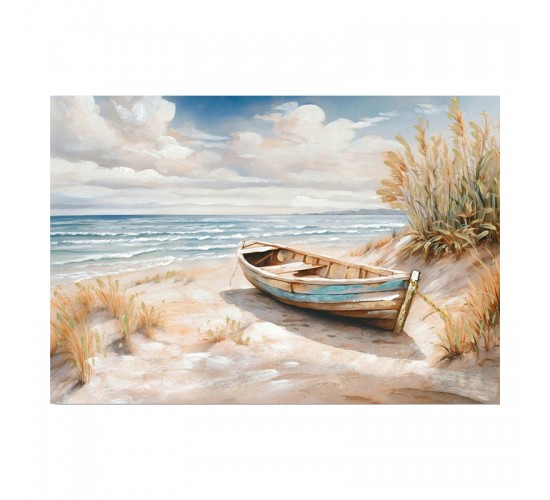 Πίνακας σε καμβά Boato Ι Inart 100x3x70εκ Υλικό: FIR WOOD - CANVAS 296-000066