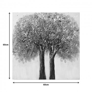 Πίνακας σε καμβά Chupa 3D Inart 60x3x60εκ Υλικό: FIR WOOD - CANVAS 296-000067