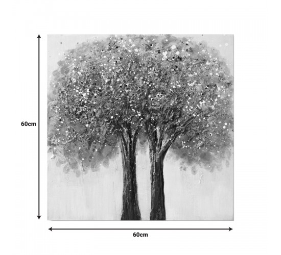 Πίνακας σε καμβά Chupa 3D Inart 60x3x60εκ Υλικό: FIR WOOD - CANVAS 296-000067