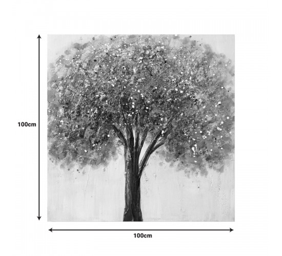 Πίνακας σε καμβά Chupa Ι 3D Inart 60x3x60εκ Υλικό: FIR WOOD - CANVAS 296-000068