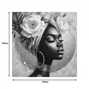 Πίνακας σε καμβά Giara 3D Inart 100x3x100εκ Υλικό: FIR WOOD - CANVAS 296-000069