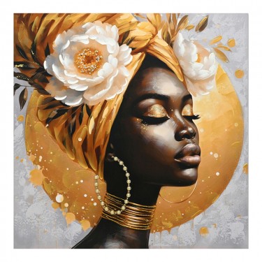 Πίνακας σε καμβά Giara 3D Inart 100x3x100εκ Υλικό: FIR WOOD - CANVAS 296-000069