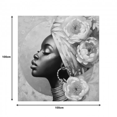 Πίνακας σε καμβά Giara Ι 3D Inart 100x3x100εκ Υλικό: FIR WOOD - CANVAS 296-000070