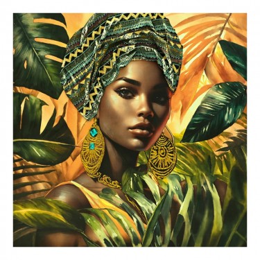 Πίνακας σε καμβά Gangalo Ι 3D Inart 100x3x100εκ Υλικό: FIR WOOD - CANVAS 296-000074