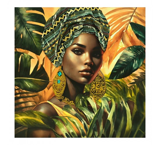 Πίνακας σε καμβά Gangalo Ι 3D Inart 100x3x100εκ Υλικό: FIR WOOD - CANVAS 296-000074