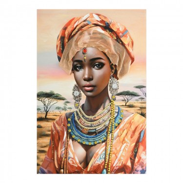 Πίνακας σε καμβά Zerbera I 3D Inart 80x3x120εκ Υλικό: FIR WOOD - CANVAS 296-000084