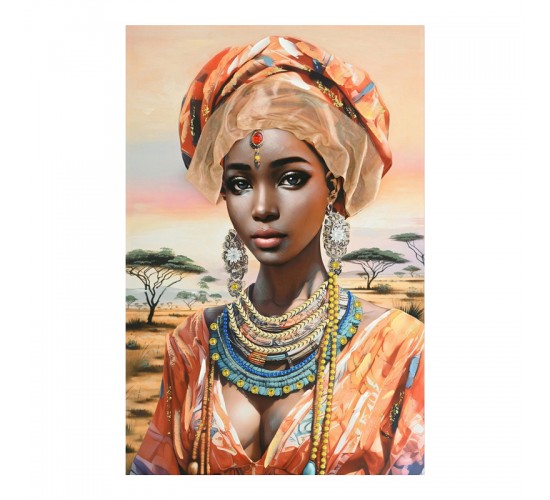 Πίνακας σε καμβά Zerbera I 3D Inart 80x3x120εκ Υλικό: FIR WOOD - CANVAS 296-000084