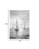 Πίνακας σε καμβά Sailsy I Inart 70x3x100εκ Υλικό: FIR WOOD - CANVAS 296-000090