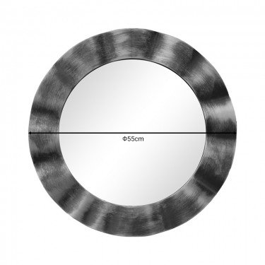 Καθρέπτης Perfor μπρονζέ pp Φ55x2.5εκ Υλικό: PP - GLASS 298-000004