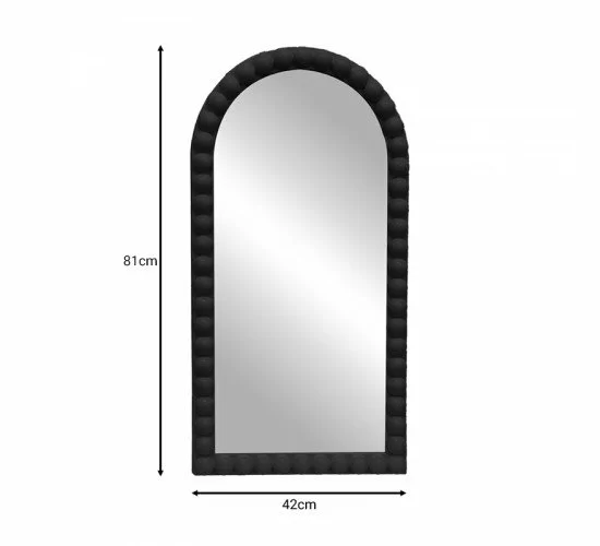 Καθρέπτης Pavloval Inart μαύρο pp 42x81x3.5εκ Υλικό: PP - GLASS 298-000010 Καθρέπτης Pavloval Inart μαύρο pp 42x81x3.5εκ Υλικό: PP - GLASS 298-000010