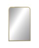 Καθρέπτης Classy Inart χρυσό αλουμίνιο 50x2.5x80εκ Υλικό: GLASS - ALUMINIUM 298-000022