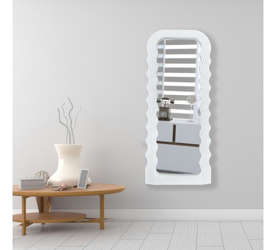 Καθρέπτης Maraya Inart λευκό PP 46x3.2x110εκ Υλικό: GLASS - PP 298-000037 Καθρέπτης Maraya Inart λευκό PP 46x3.2x110εκ Υλικό: GLASS - PP 298-000037