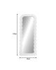 Καθρέπτης Maraya Inart λευκό PP 46x3.2x110εκ Υλικό: GLASS - PP 298-000037 Καθρέπτης Maraya Inart λευκό PP 46x3.2x110εκ Υλικό: GLASS - PP 298-000037